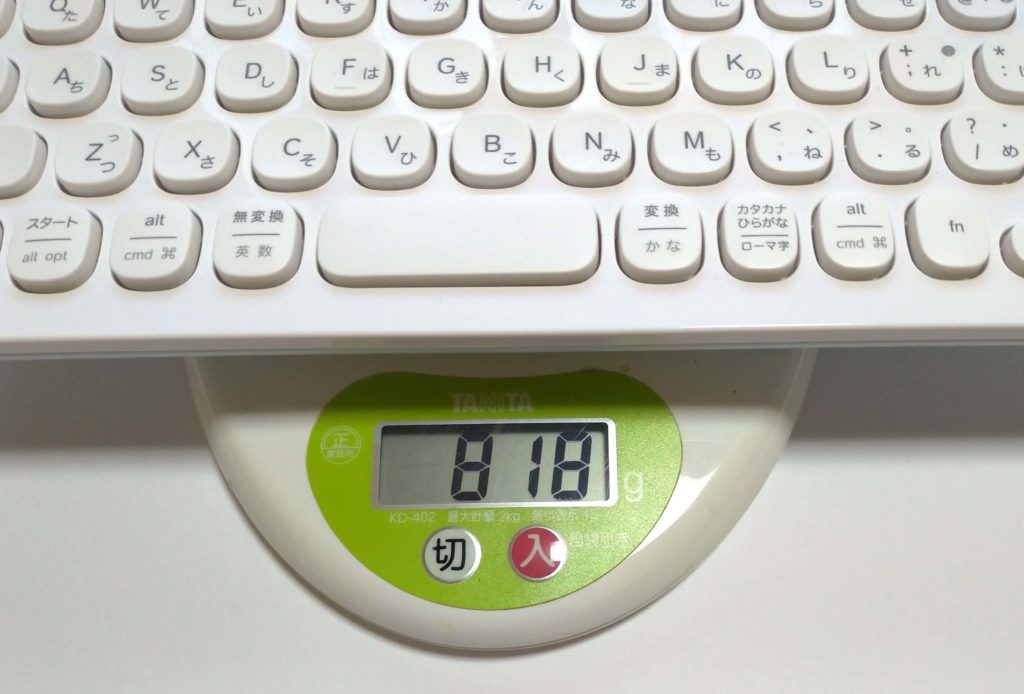K480の重さ画像