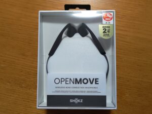 Shokz_OPENMOVEの箱